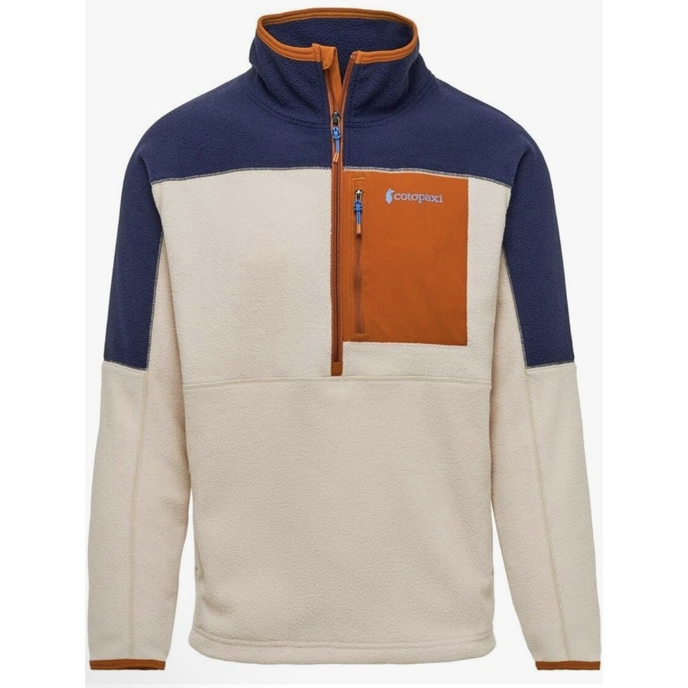 COTOPAXI ABRAZO Mens Half Zip Pullover Fleece Maritime & Birch Size XL